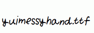 yuimessyhand.ttf