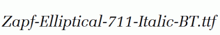 Zapf-Elliptical-711-Italic-BT.ttf