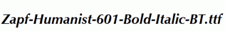 Zapf-Humanist-601-Bold-Italic-BT.ttf