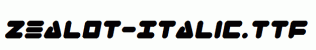 Zealot-Italic.ttf