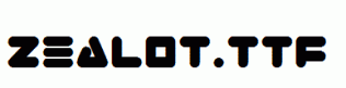Zealot.ttf