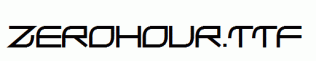 ZeroHour.ttf