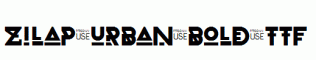 Zilap-Urban-Bold.ttf