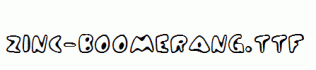 Zinc-Boomerang.ttf