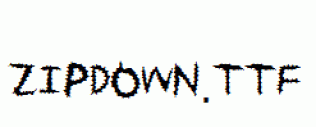 ZipDown.ttf