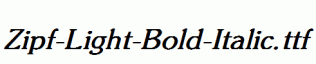 Zipf-Light-Bold-Italic.ttf