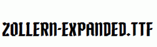 Zollern-Expanded.ttf