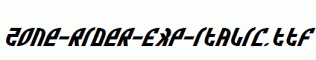 Zone-Rider-Exp-Italic.ttf