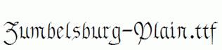 Zumbelsburg-Plain.ttf