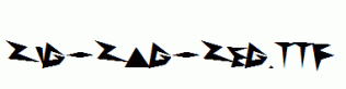 zig-zag-zeg.ttf